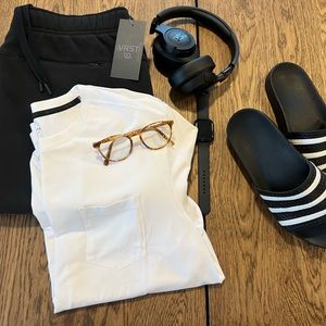 Slick fleece joggers NWT